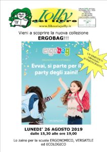 ERGOBAG Presentazione Nuovo Collezione Zaini @ Libreria Jolly del Libro | Verona | Veneto | Italia